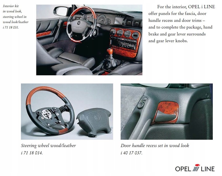 фото №14, Opel omega b ручка накладки захисні накладки дерево дерев'яний irmscher тюнінг