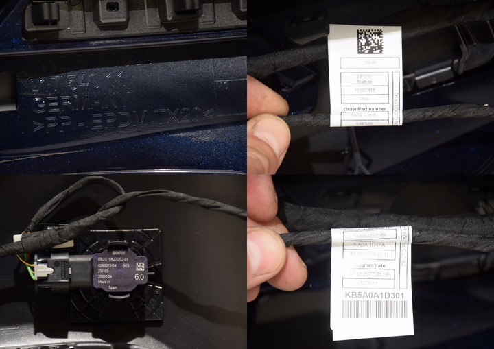 фото №14, Bmw 5 g31 lci рестайлинг м-пакет бампер зад 6 pdc tansanit синий x10