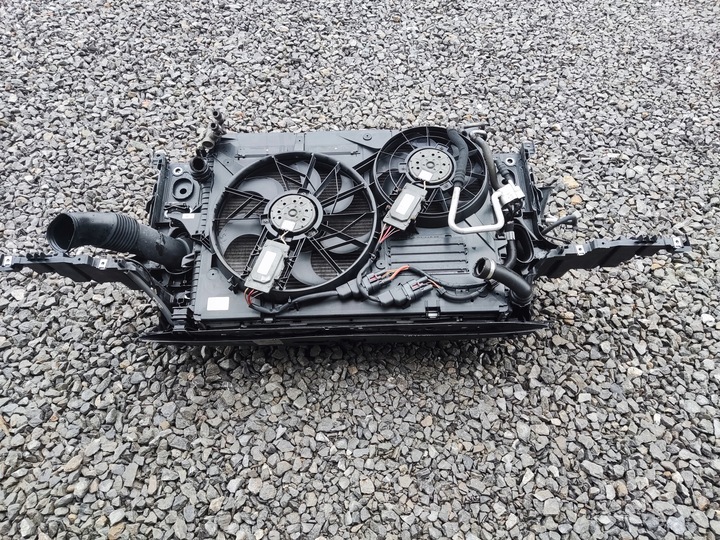 фото №9, Pas перед комплект радіатор вентилятор porsche cayenne i 4.8 v8 2007-09 рестайлінг