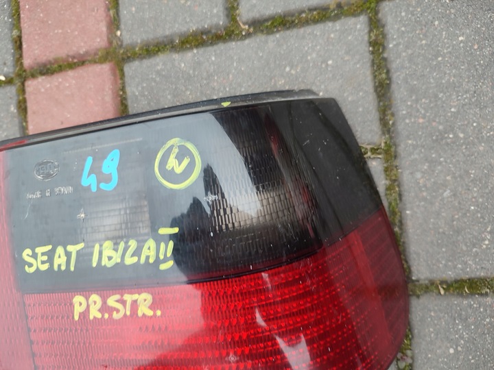 фото №12, Лампа левый зад левая задняя seat ibiza ii