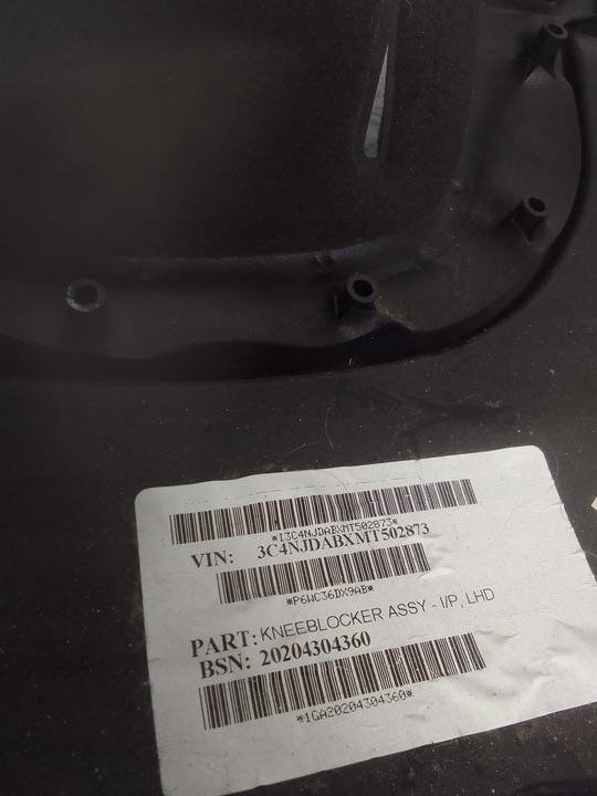 фото №10, Jeep compass 17- защита pod рули 6wc36dx9ab usa