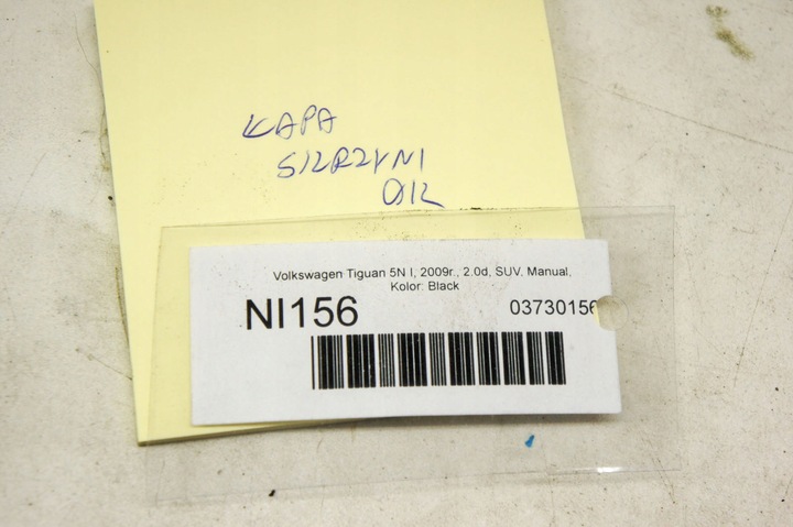 фото №5, Ni156 vw tiguan i 5n 2.0d лапи кронштейн двигателя