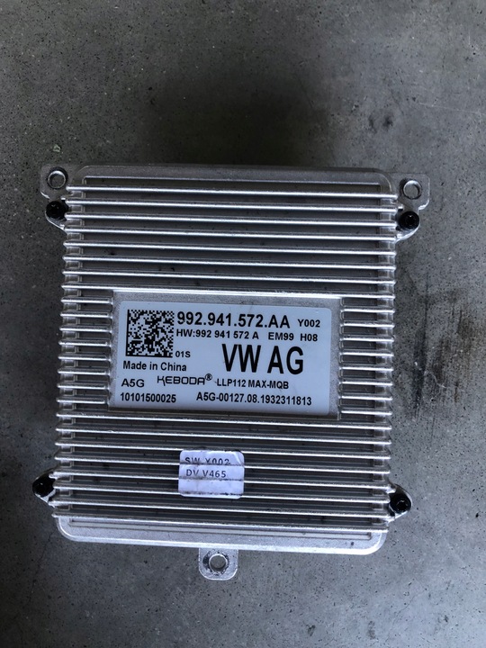 фото №1, Модуль преобразователь света porsche 992941572aa....