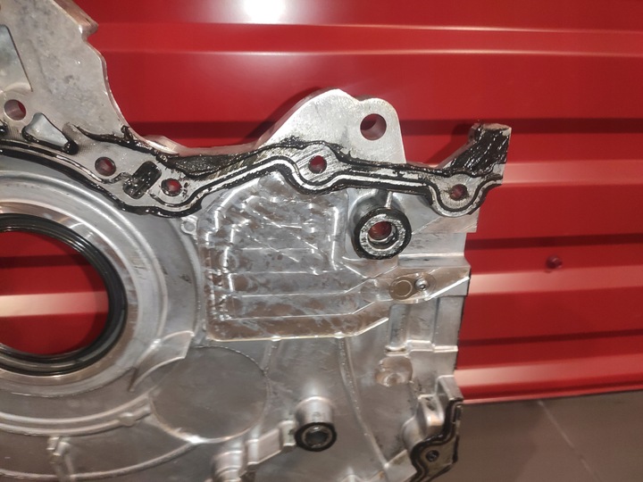 фото №12, Audi q7 4l 3.0tdi cjg cjga корпус защита крышка распределительный вал датчик вала оригинал