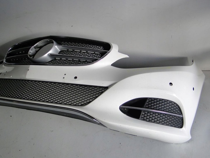 фото №11, Mercedes e клас w212 212 рестайлінг бампер переднє na датчики pts + решітка радіатора