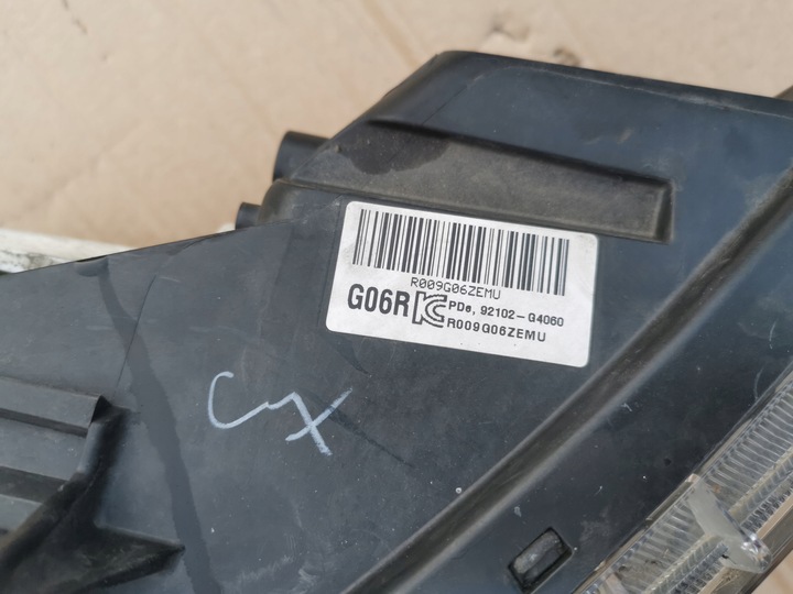 фото №8, Фара лампа правые перед hyundai i30 iii 2018 92102-g4xxx 92102g4060