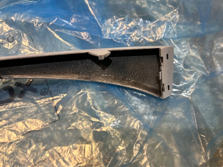 фото №8, Bmw e46 рестайлінг накладка на фару планка прокладка pod лампа ліва 7030553