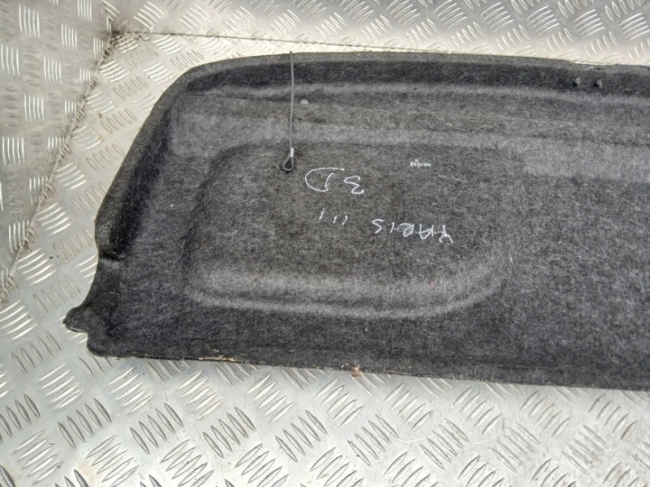 фото №6, Toyota yaris iii полка задняя багажника зад 3d 2013r