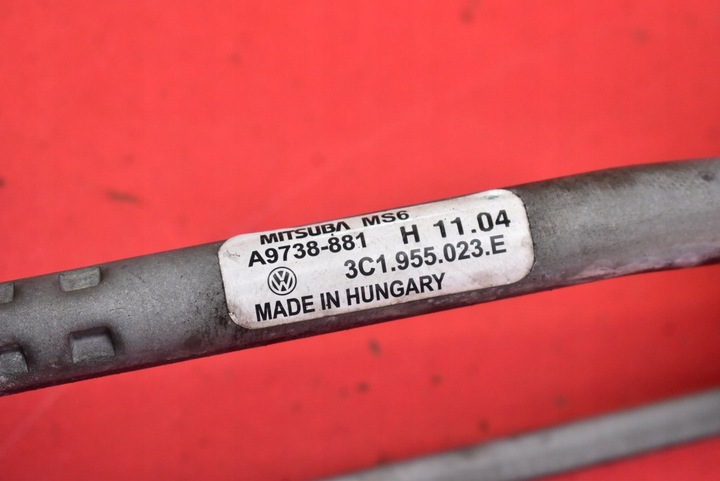 фото №7, Механізм двигунчик двірник перед eu 3c1955419a vw passat b6 05-10