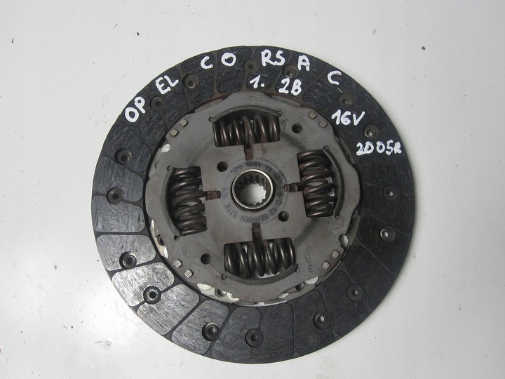 фото №1, Диск зчеплення opel corsa c 1.2 16v 05r