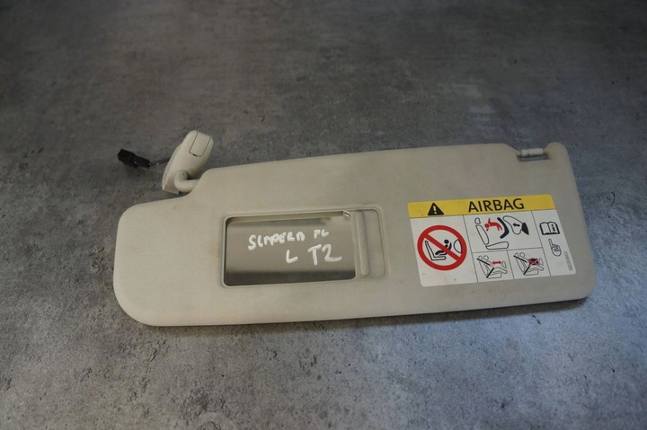 фото №1, Козырёк защита солнцезащитная левая skoda superb ii рестайлинг