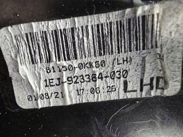 фото №16, Toyota hilux viii рестайлінг 20- 1ej-923364-030 лампа передня перед ліва звичайна