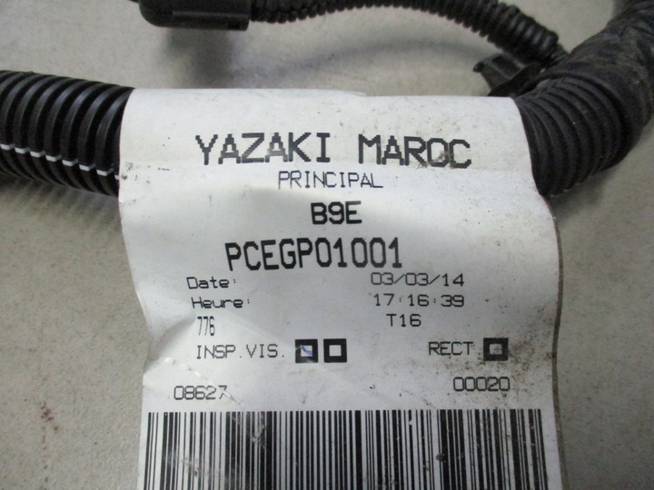 фото №10, Partner berlingo 13-18 электрический электрик жгут установка камеры двигателя