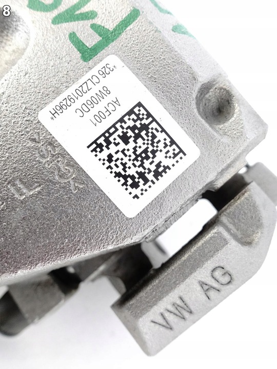 фото №9, Audi a5 8w6 f5 a4 8w0 b9 15- суппорт тормозной правый перед 314x25mm 36km