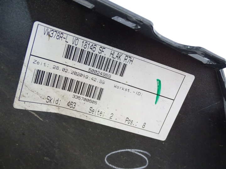 фото №9, Бампер перед передний vw touran iii 3 5ta 5tb r-line