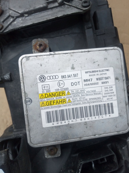 фото №13, Audi a4 b8 фара передня ліві перед biksenon!!! led!!! 8k0941029d 2-33
