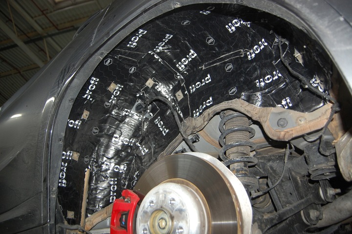 фото №12, Stp profi 2,5mm коврик butylowa шумопоглощающая premium tłumienie колебания вибрации