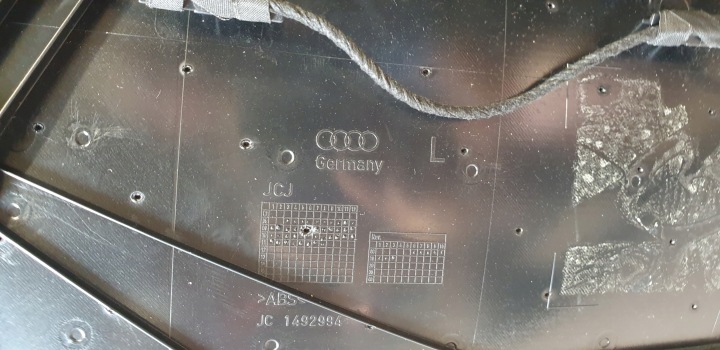 фото №15, Карта дверь карта заднее r/l audi q5 8r чёрный
