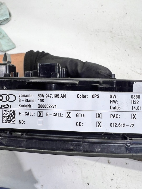 фото №6, Лампа освещение кабины люк audi q5 fy 80a947135an 6ps