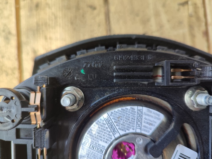 фото №5, Подушка подушка руль fiat 500 61924331g