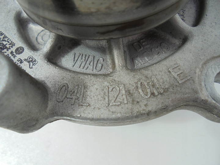 фото №6, Audi q3 рестайлінг 2.0 tdi водяна помпа  04l109145 04l121011e