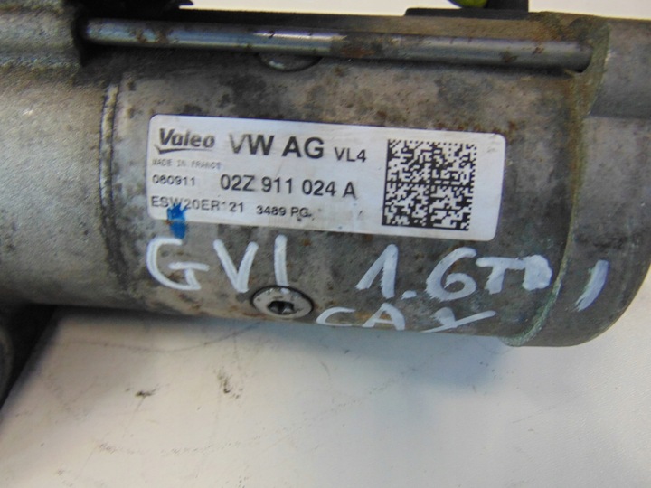 фото №7, Стартер vw golf vi 1.6 tdi 02z911024a