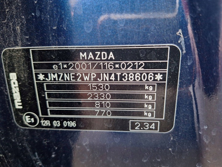 фото №10, Mazda 2 ii dy demio 2003-2007 решётка решётка капот крышка крышка двигателя 27r