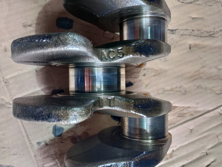 фото №10, Вал коленчатый vw audi seat skoda 1,9 2,0tdi 2,0b 2,4b 2,5 tdi 038j 038l 06af