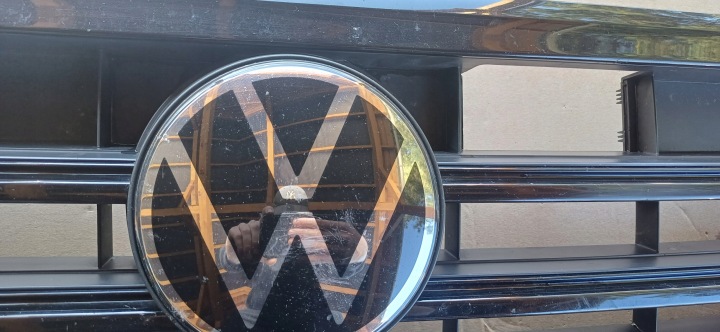 фото №5, Решётка vw touareg 3 iii 760853653b