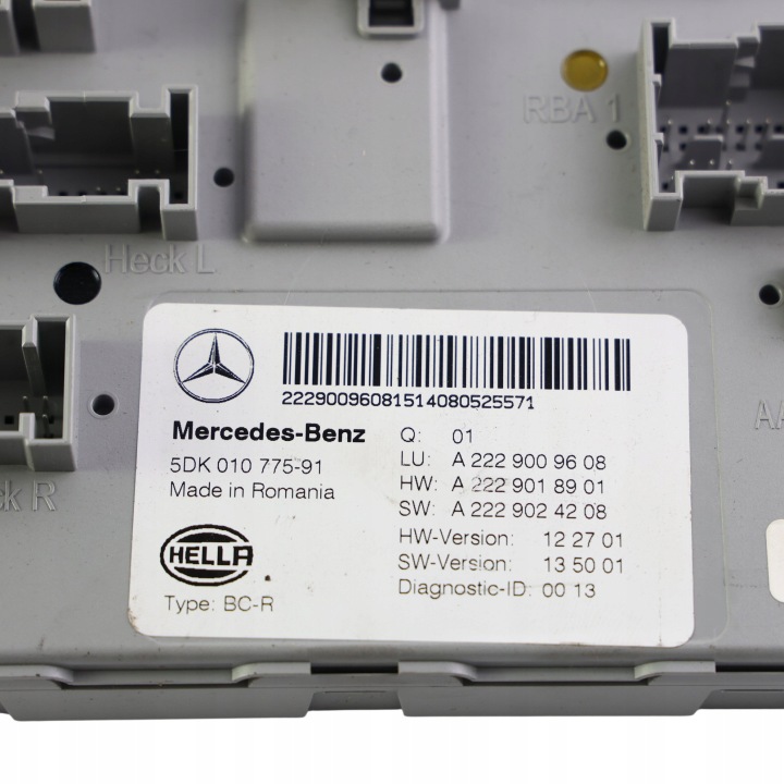 фото №12, Mercedes w205 блок комфорта оригинал (блоки управления бортовой сетью) sam a2229009608