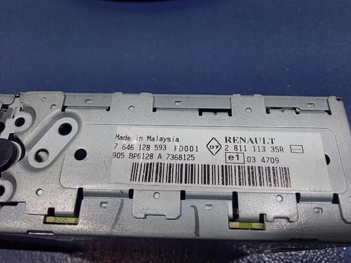 фото №6, Dacia logan i mcv радио заводские 28111335r