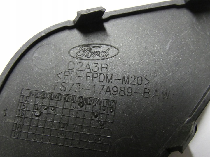 фото №14, Заглушка бампера передней, защита фаркоп буксировочный ford mondeo mk-5