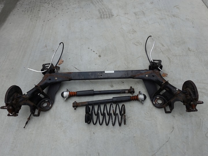 фото №1, Vw new beetle cabrio 1y 2002-10 підвішування зад балка задня вісь амортизатори