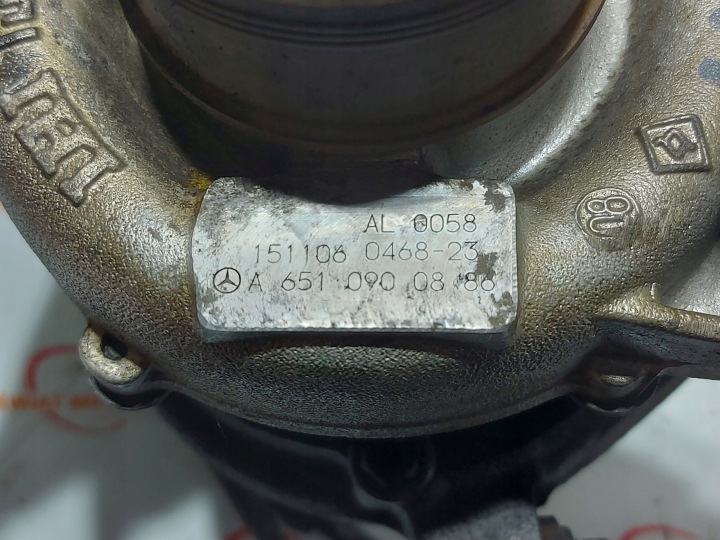 фото №11, Mercedes cla c117 x117 2.1 cdi 651 турбонагнітач a6510900886 a6511530394