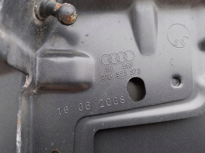 фото №9, Капот крышка maskovat audi a3 8p0 рестайлинг 2008 2009 2010 8p0823373