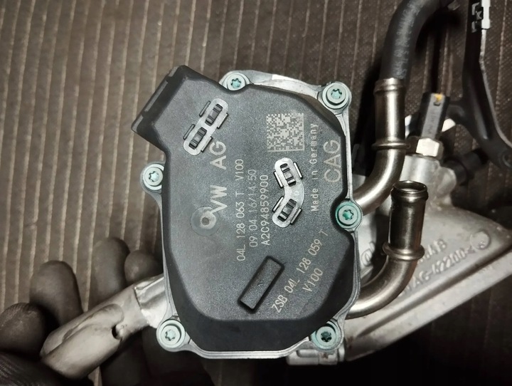 фото №11, Колектор всмоктуючий 2.0 tdi audi a4 b8 a5 a6 c7 q5 q3 cnh golf 7 b8 дросельна заслінка