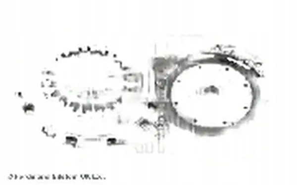 фото №1, Набор сцепления adf123032 синий print ford volvo