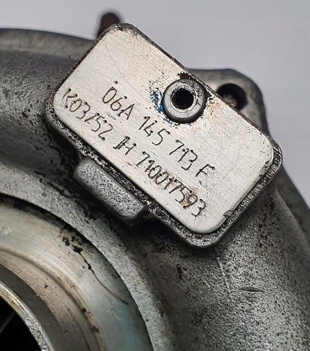 фото №12, Турбонагнітач турбіна audi tt 8n 1.8 t 06a145713f