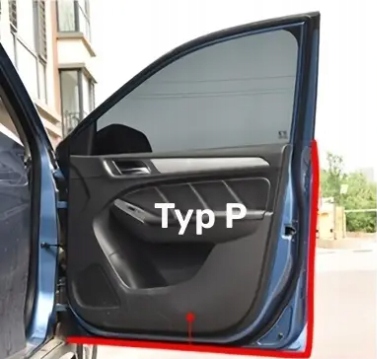 фото №10, Прокладка нижня двері автомобільних samoprzylepna тип p 4 метри