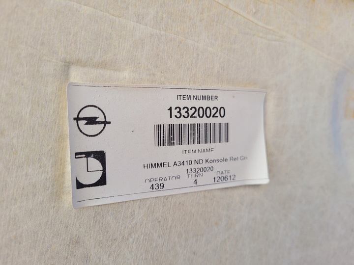 фото №10, Запчасти astra j потолок крышная универсал 13320020