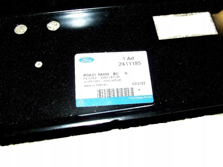 фото №13, Балка pod радиатор custom 16- transit 16- оригинальный номер