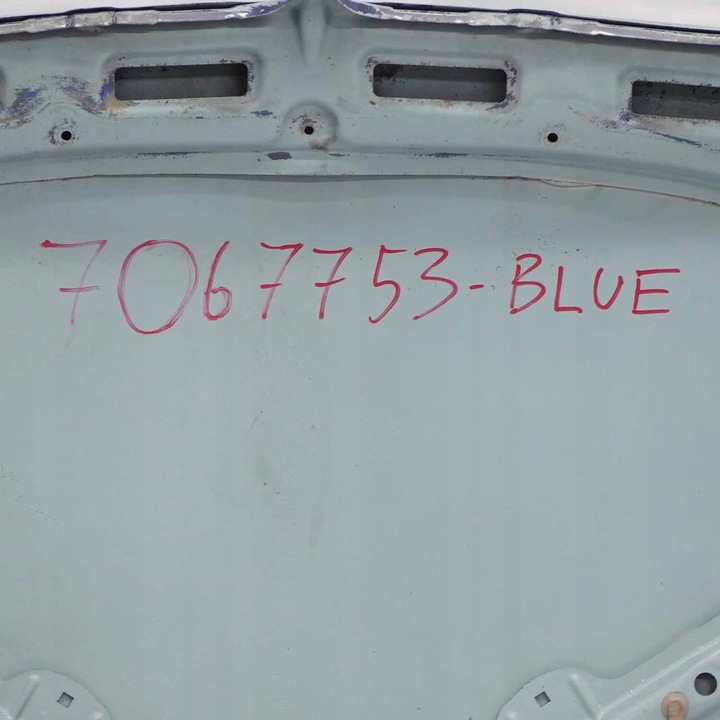 фото №12, Mini r50 r52 капот крышка двигателя синяя