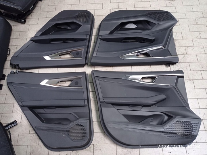 фото №9, Сиденья диван обшивки комплект renault austral полукожа состояние b.dobry