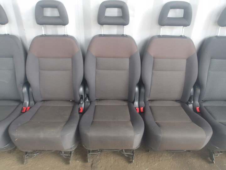 фото №8, Seat alhambra vw sharan рестайлінг 00-10 сидіння перед зад kpl 7-osób європа оригінальний номер