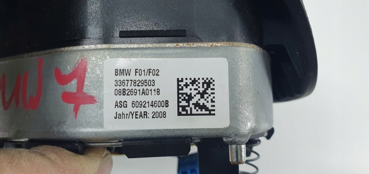 фото №8, Bmw 7 f01 f02 08- подушка водія подушка