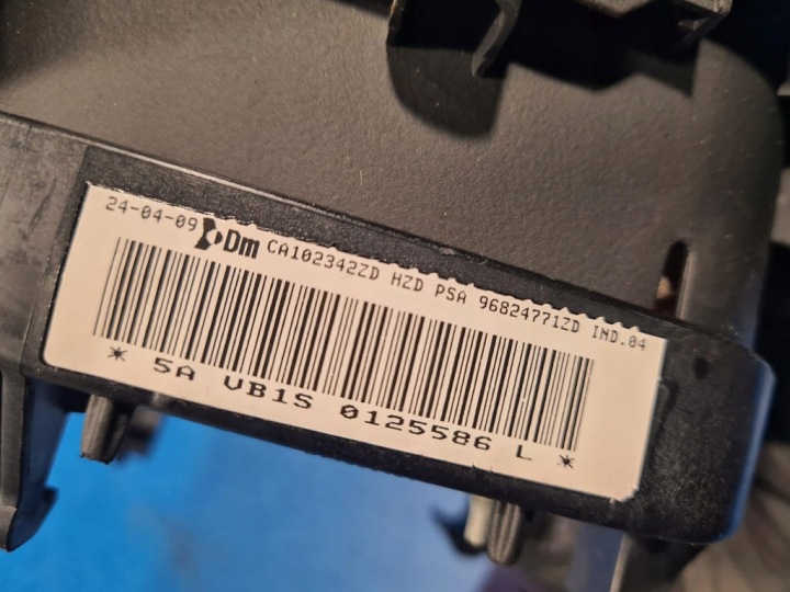 фото №6, Citroen c5 ii подушка  водія x 96824771zd kjc