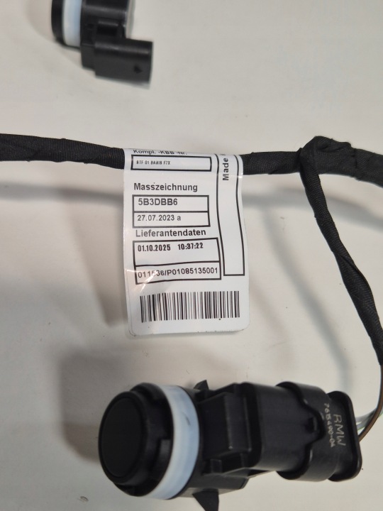 фото №8, Instalacja pdc жгут перед датчики pdc ремня камера oem bmw 1 f70 2 f74