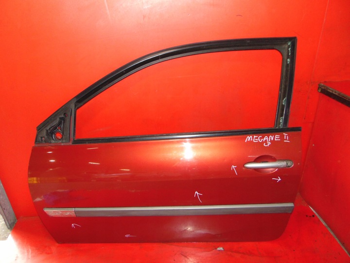 фото №2, Renault megane 2 ii 3d 02-08 двері ліві teb76