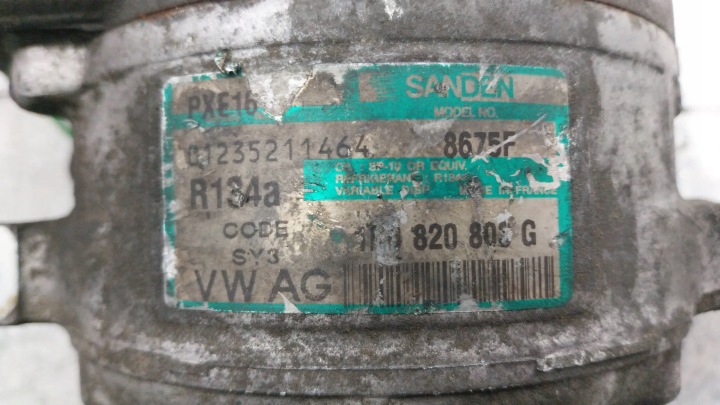 фото №6, Компрессор кондиционера 1k0820803g vw audi skoda seat bkd bkp 1.9 - 2.0 tdi