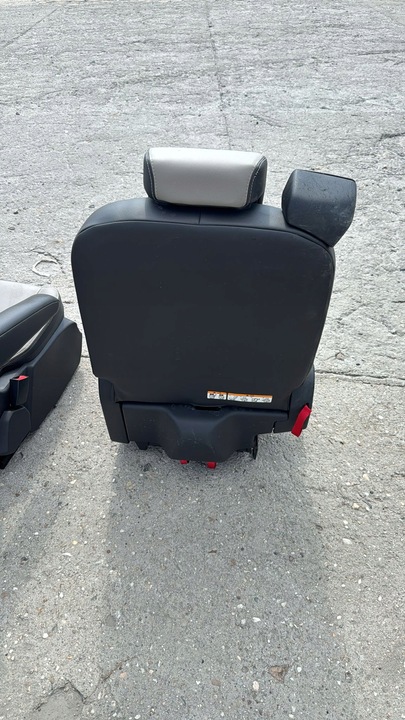 фото №7, Сидіння диван зад шкіра сидіння + кронштейни ford custom tourneo 12-23r